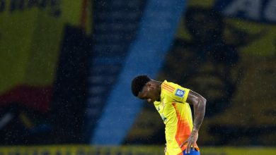 Jhon Duran of Colombia looks dejected after the South American FIFA World Cup 2026 Qualifier match between Colombia and Ecuador (Image: Getty Images)