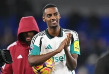 Alexander Isak scored a hat-trick in Newcastle United’s win over Ipswich Town on Saturday (Getty)